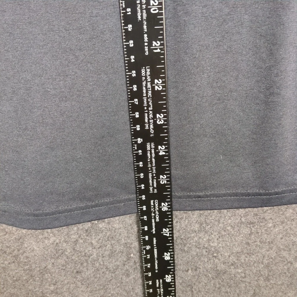 Nike Mens Dri-FIT Short Sleeve Training‎ Shirt Charcoal Gray Size M